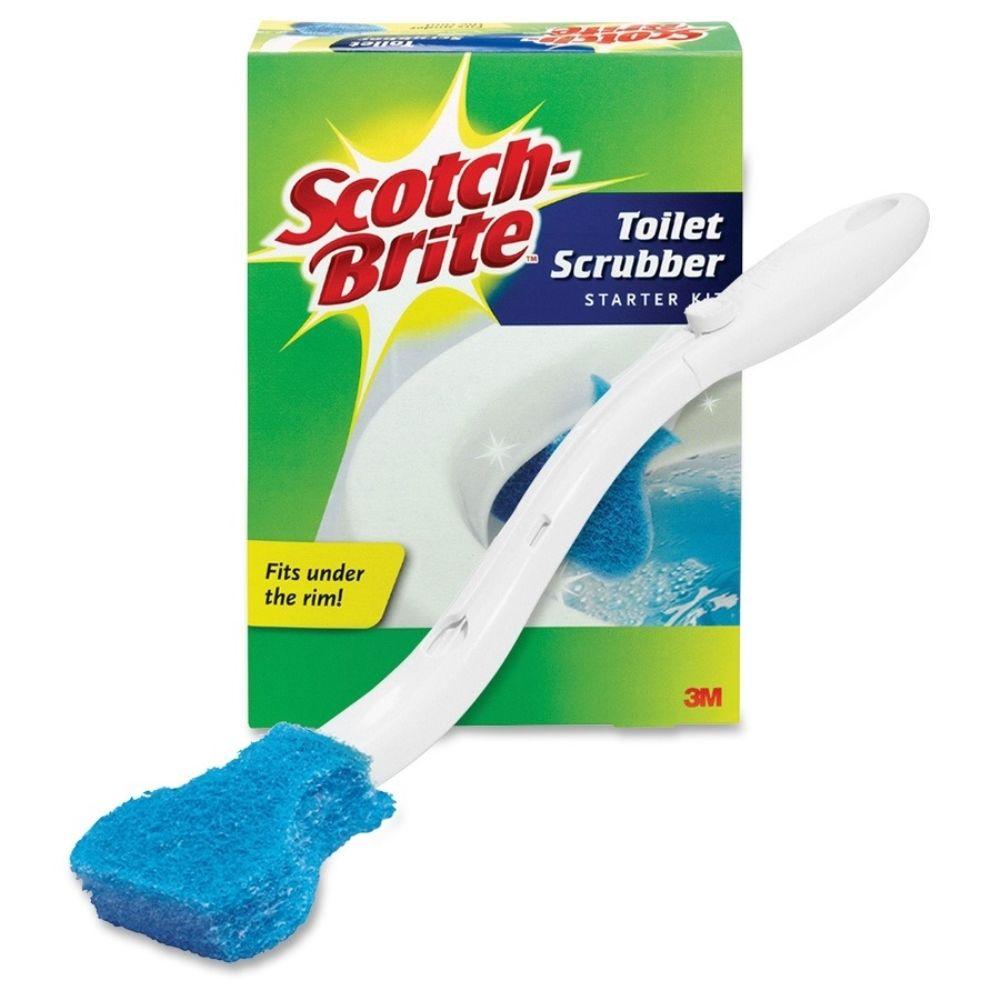 ScotchBrite 12 in. Toilet Bowl Scrubber KitMMM557SK76 The Home Depot
