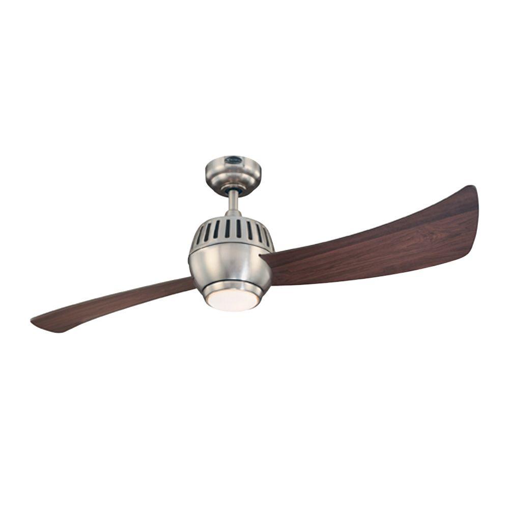 Westinghouse Sparta 52 In Brushed Nickel Indoor Ceiling Fan