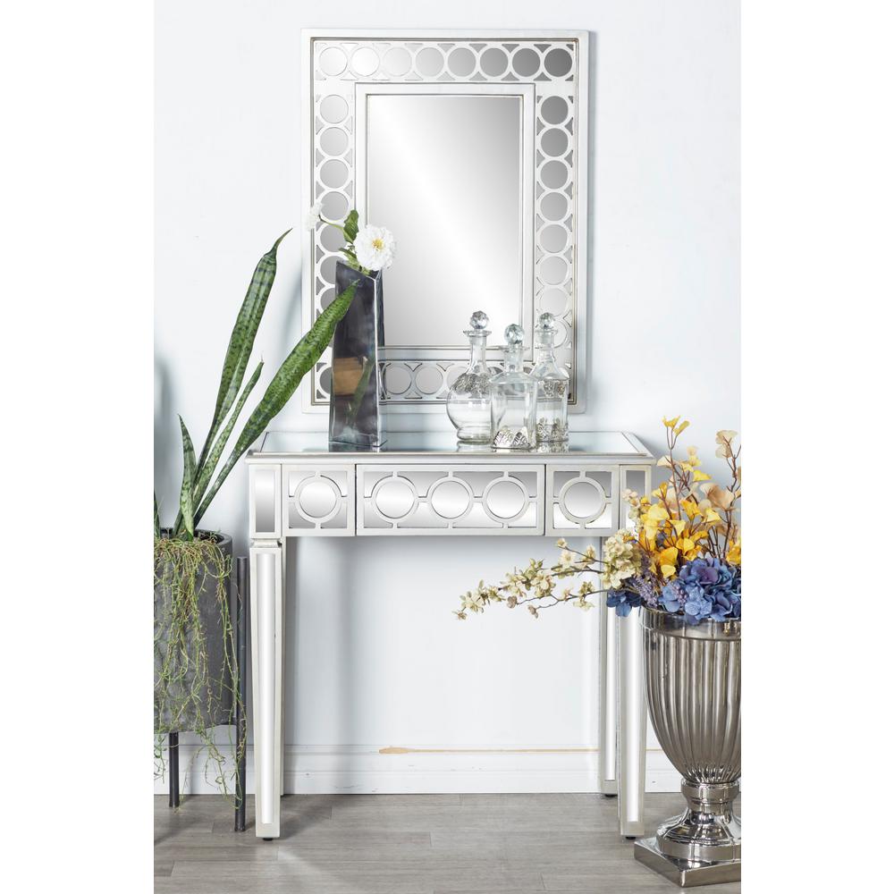 mirror wall table