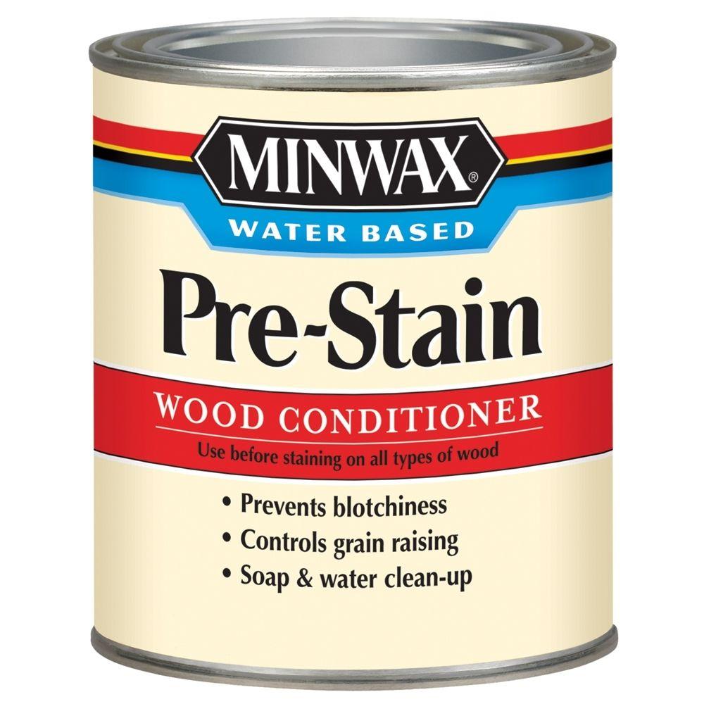 Minwax 1 qt. Water Based PreStain Wood Conditioner618514444 The