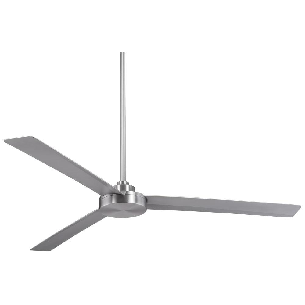 Minka Aire Roto Xl 62 In Indoor Outdoor Brushed Aluminum Ceiling Fan With Wall Control