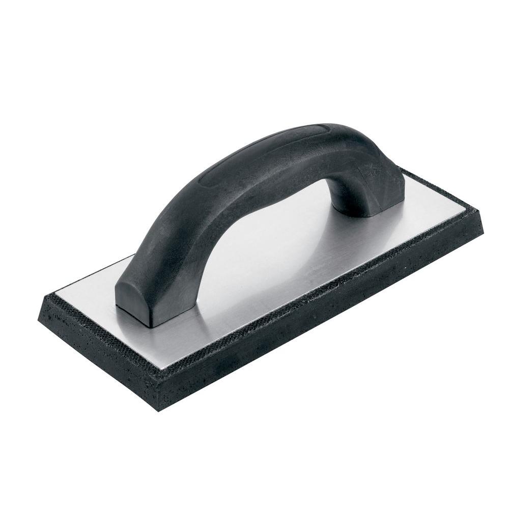 OX Soft Grip Grout Float 100 x 240mm Pro Tile Grout Float Heavy Duty Rubber Grouting Float Multicolour