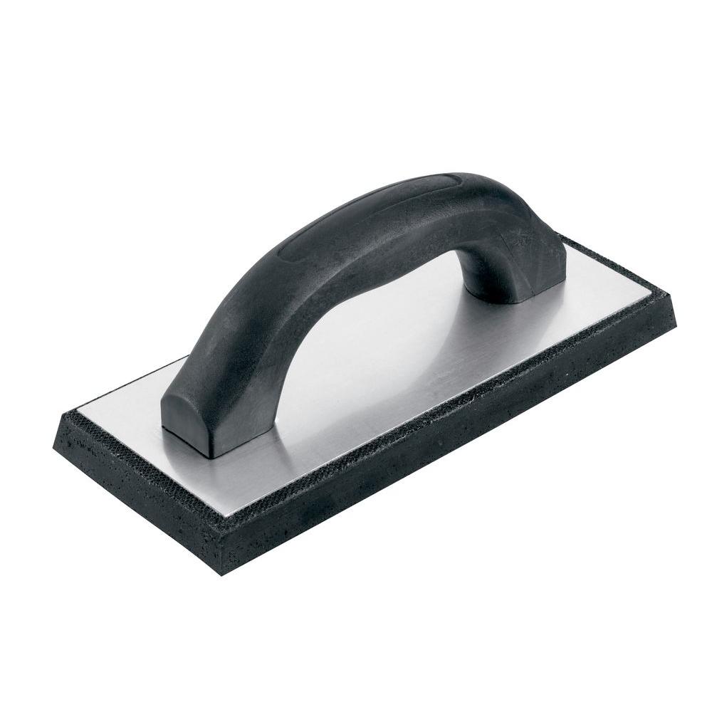 4 in. x 9-1/2 in. Molded Rubber Grout Float with Non-Stick Gum Rubber