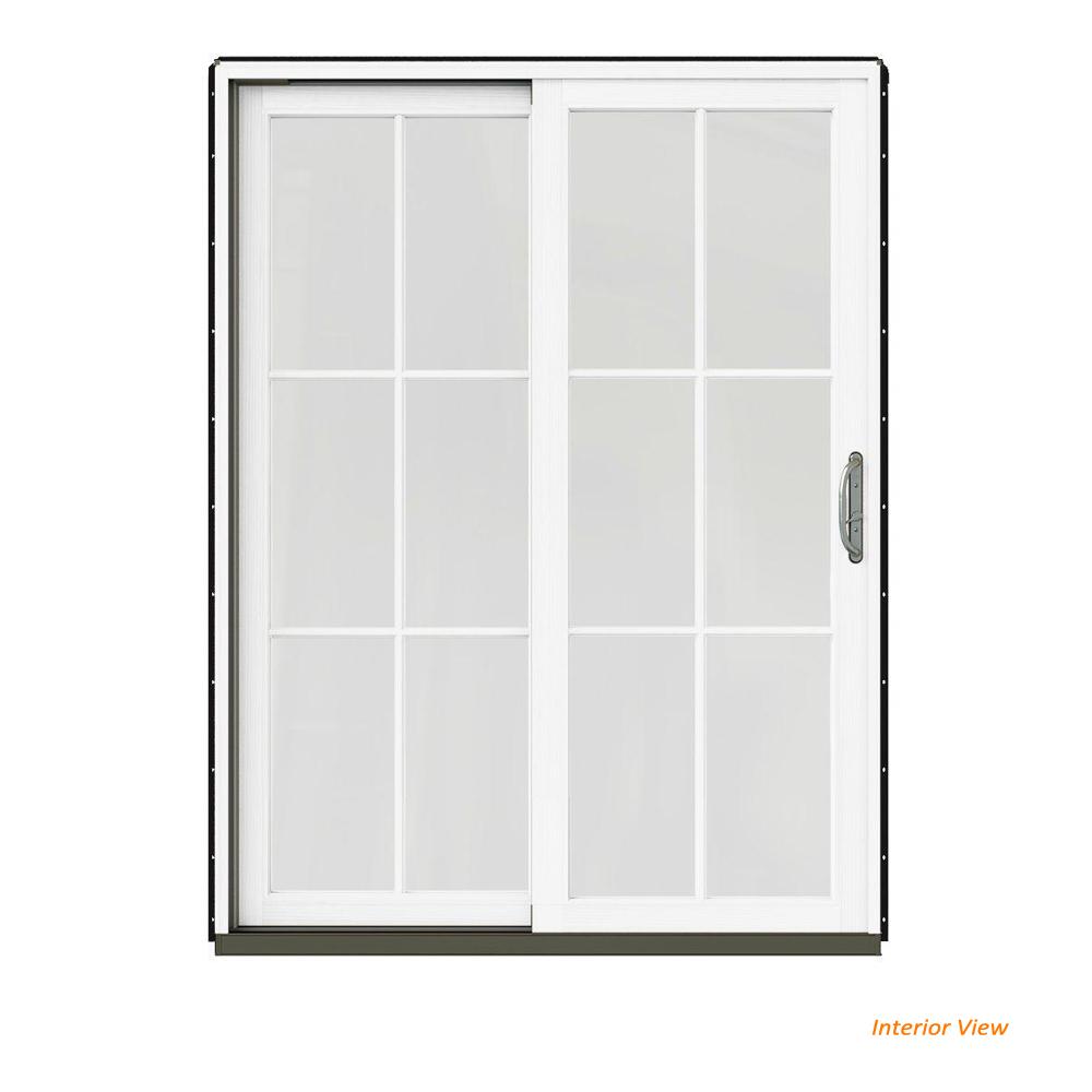 60 X 80 Sliding Patio Door Black Doors Exterior 60