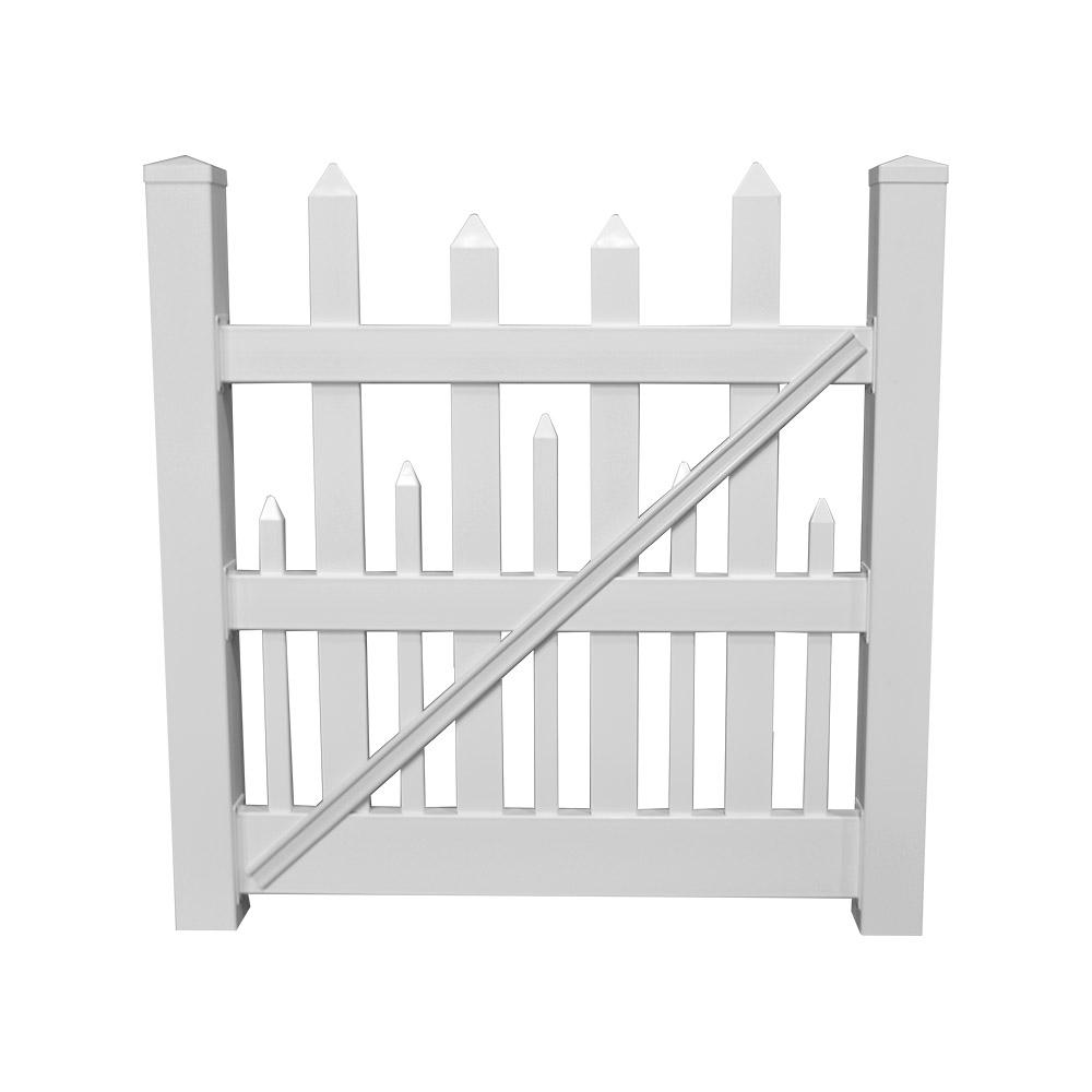 Spaced Picket Fencing Lumber & Composites The Home Depot