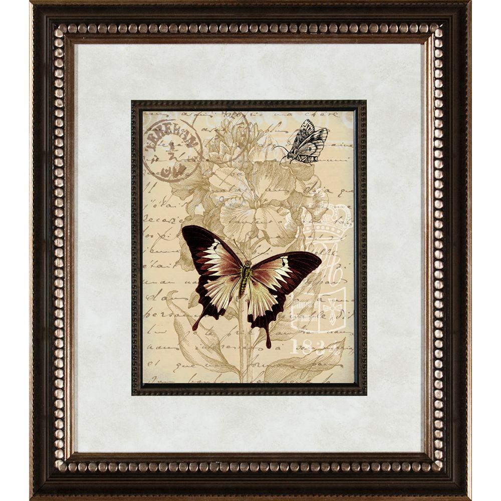 16.5 in. x 16.5 in. "Tuscan Hillside A" Framed Wall Art110406A The