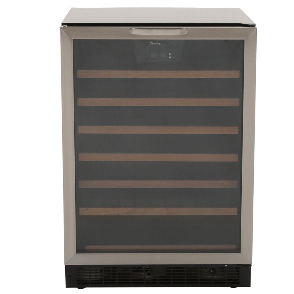 Danby 50Bottle BuiltIn Wine CoolerDWC508BLS The Home Depot