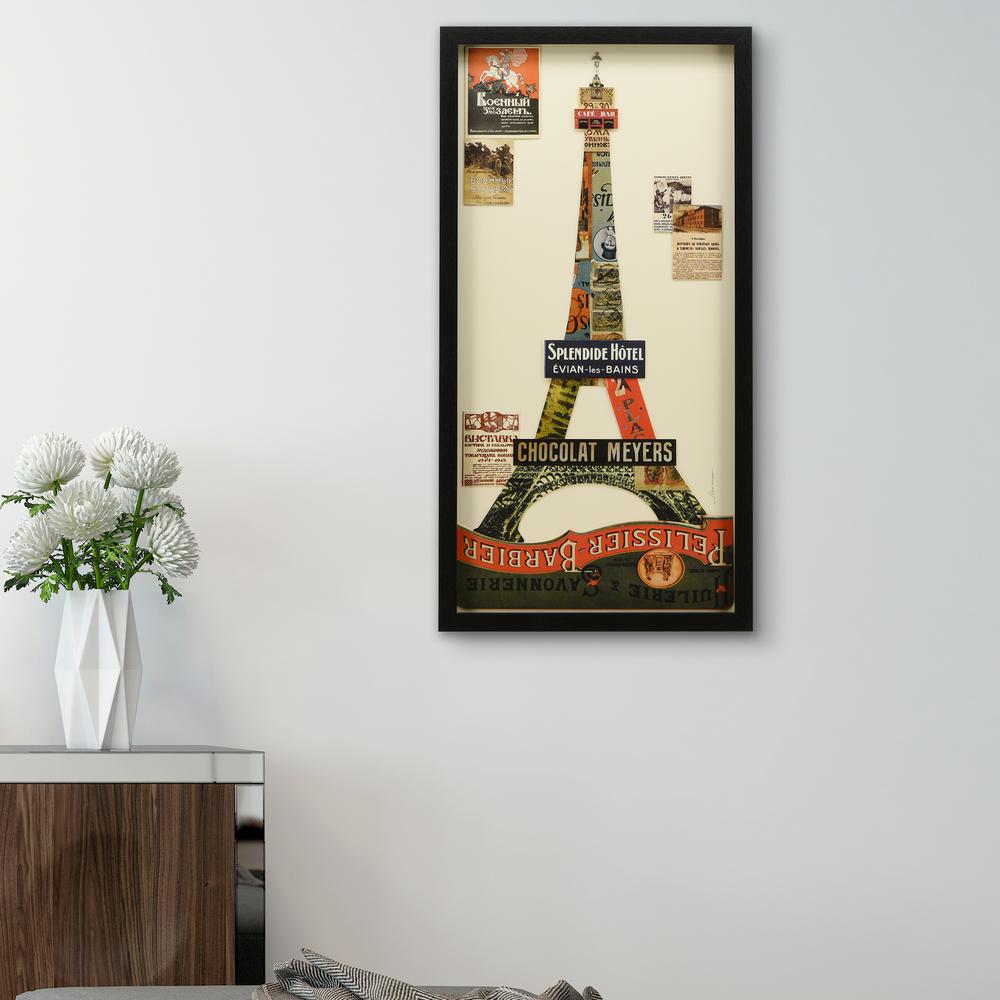 Green Architecture Small Under 20 In Art Prints Wall Eiffel Tower Dimensional Collage Framed Graphic Art