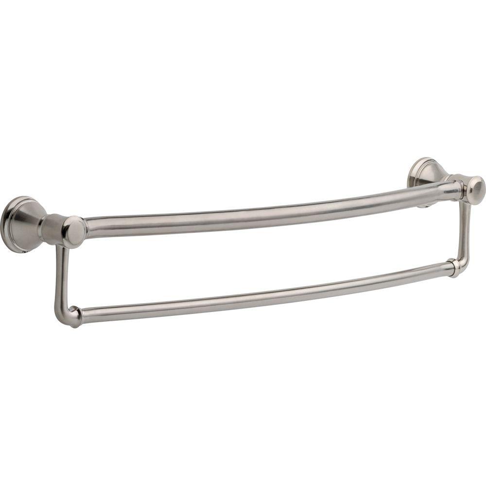 Delta Decor Assist Traditional 24 in. Towel Bar with Assist Bar in