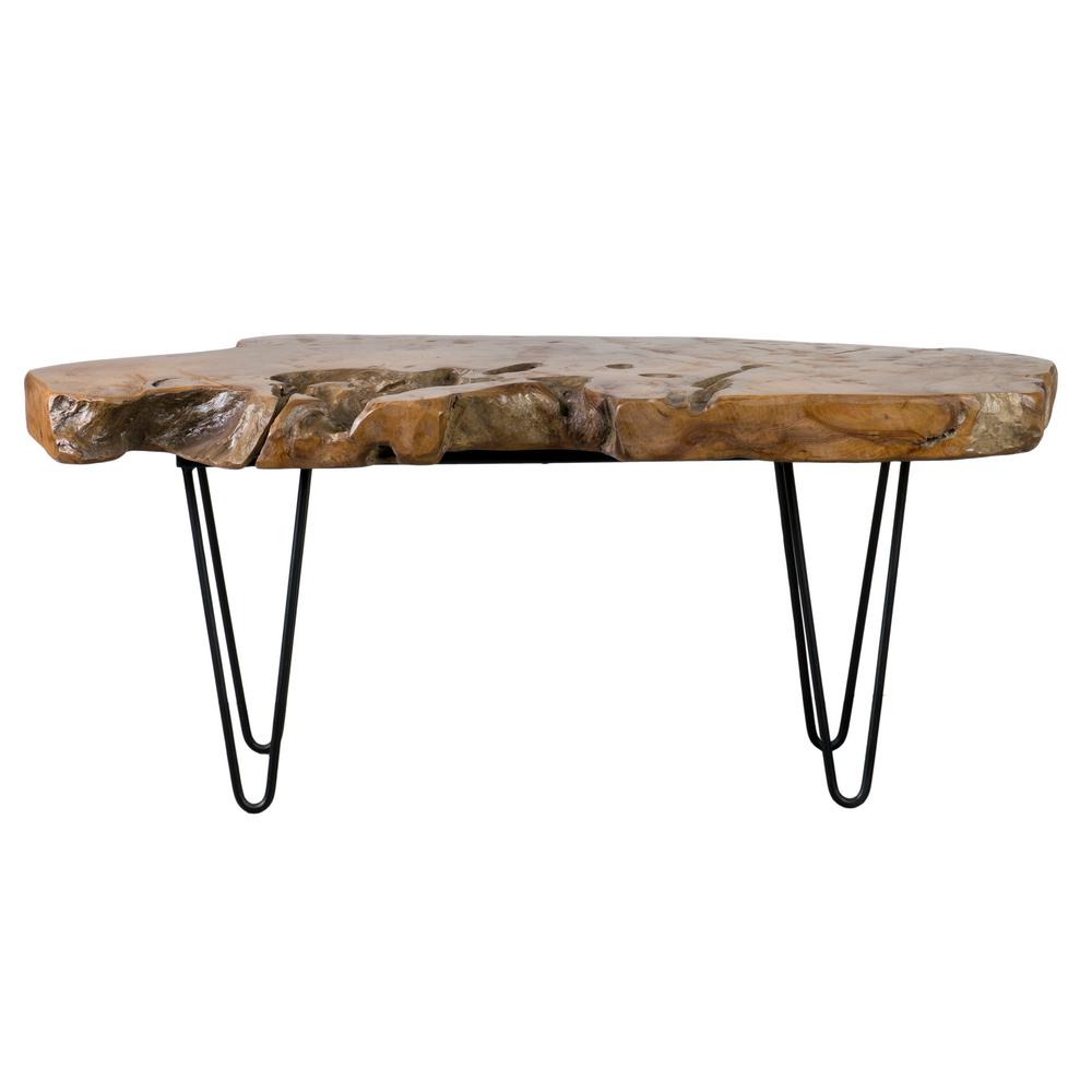 cabin decor rustic wood coffee table