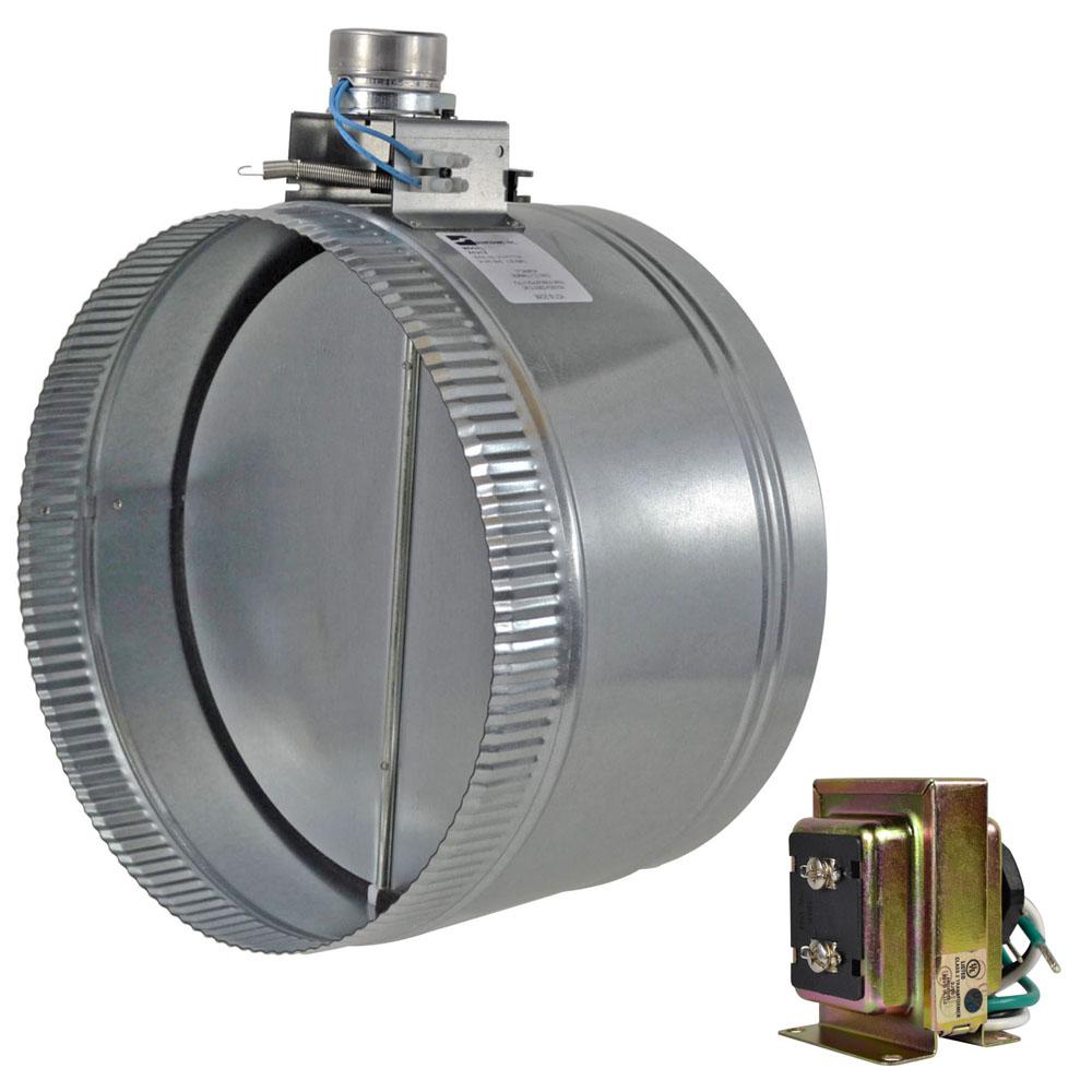 Suncourt 12 in. Motorized Adjustable Damper, ClosedZC212 The Home Depot