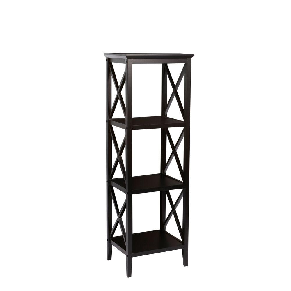 bathroom tower shelf