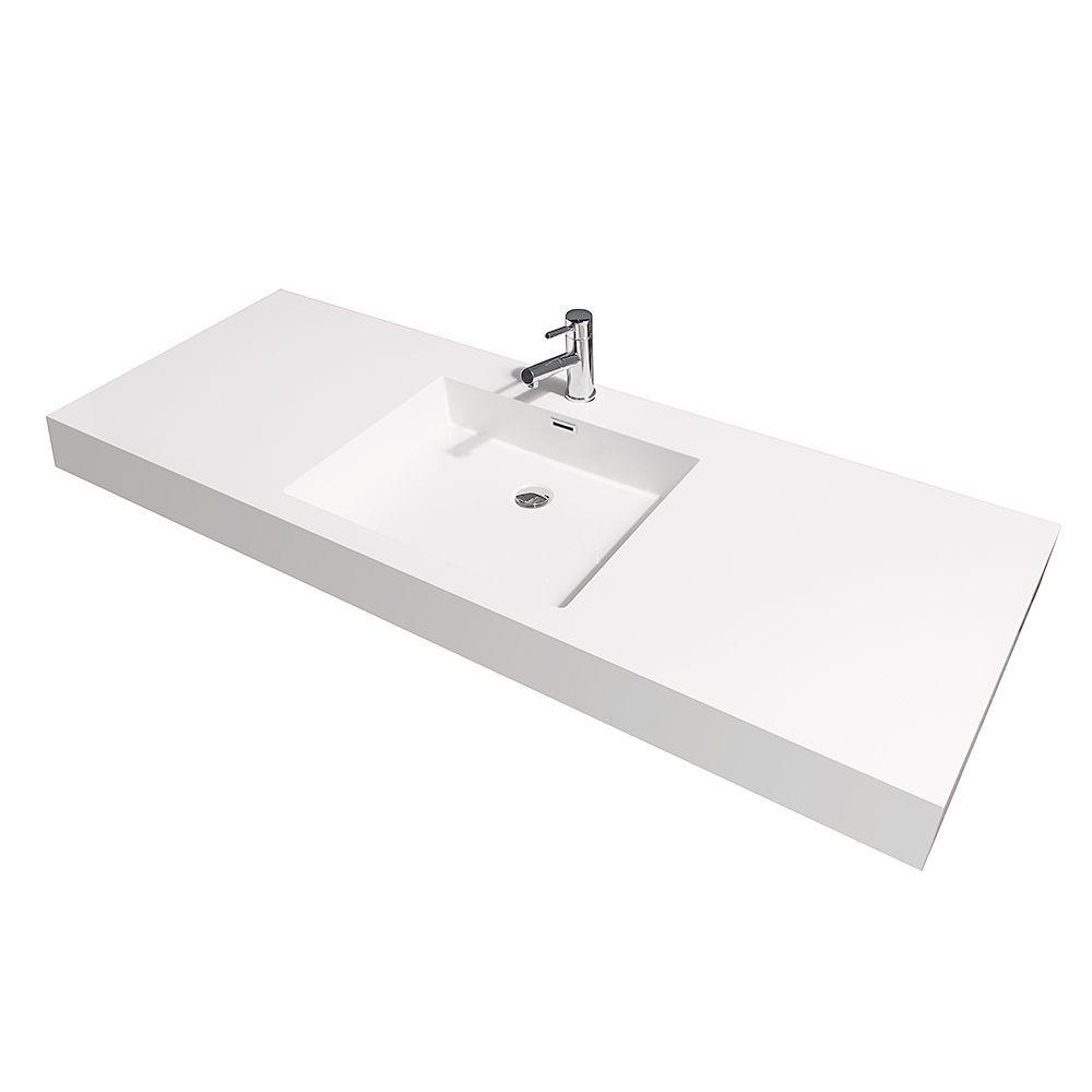 Wyndham Collection Amare 60 In Vanity In Espresso With Acrylic