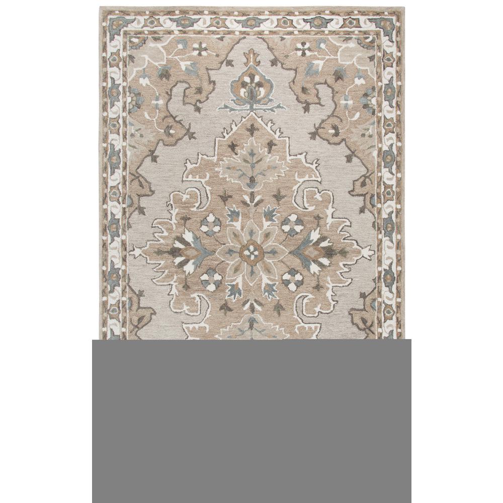 Rizzy Home Area Rugs The Depot Resonant Tan Medallion 10 Ft X 13 Area Rug