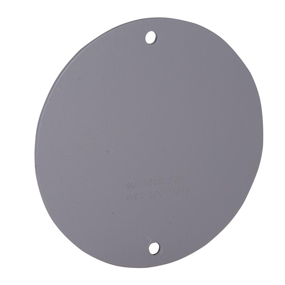 BELL 4 in. Round Weatherproof Blank Cover53740B The Home Depot