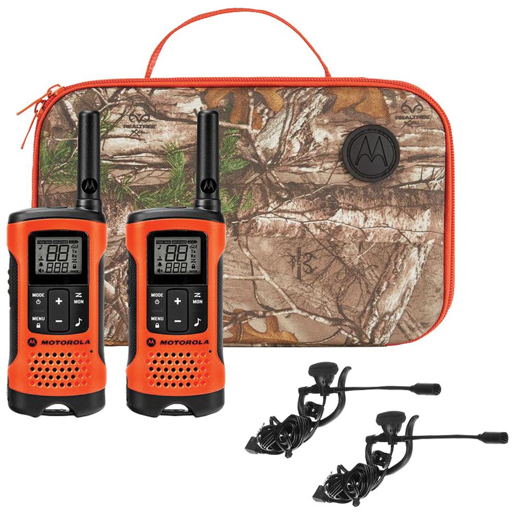 Motorola Talkabout T260 Walkie Talkie 4 Pack Two-Way Radios Weather 25 Mile