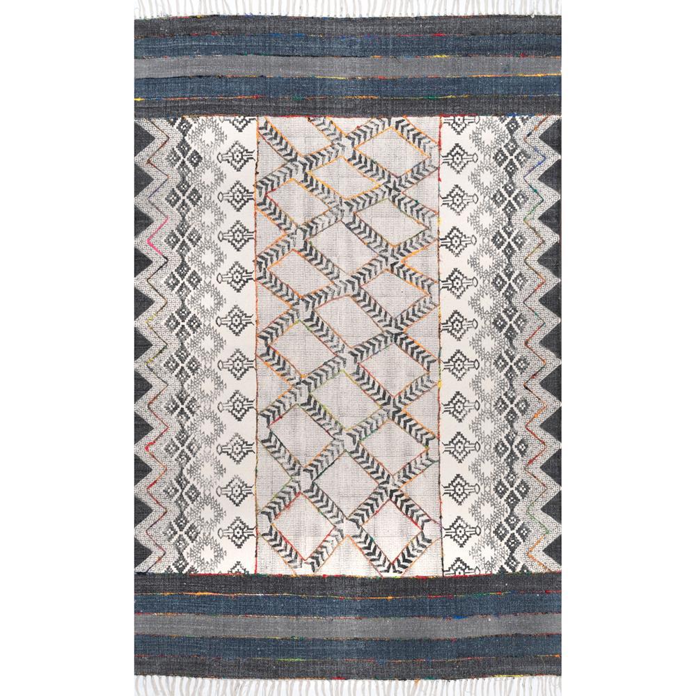 Nuloom Reita Southwestern Gray 8 X 10 Area Rug