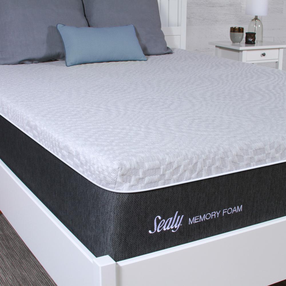 Sealy 12in. Medium Memory Foam Tight 