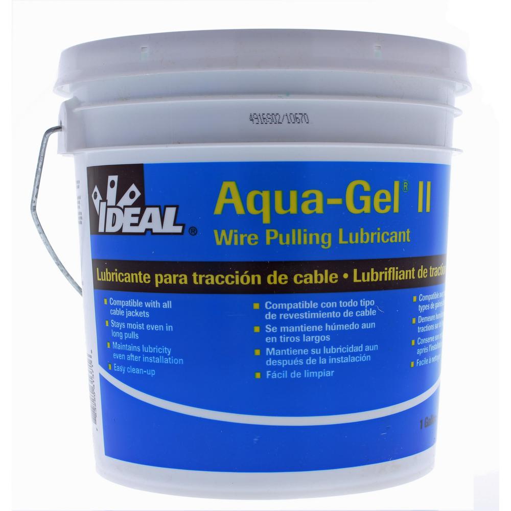 Wire pulling. Blue Lube. Ideal Noalox. Noalox.