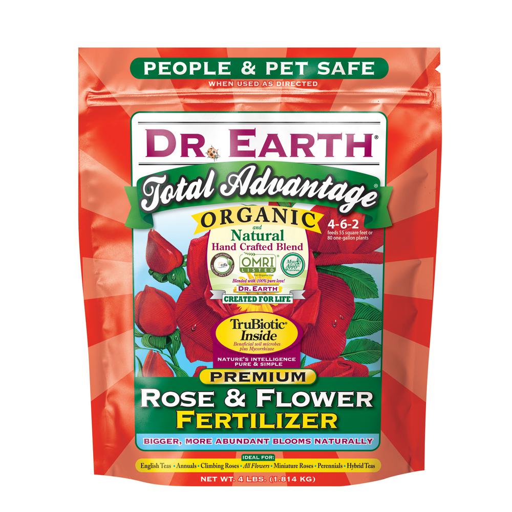 DR. EARTH 4 lb. Flower Girl Bud and Bloom Booster Dry Fertilizer707P