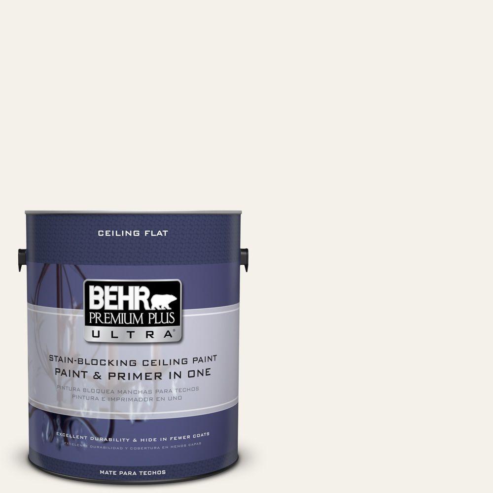 Behr Premium Plus Ultra 1 Gal Ppu18 7 Ceiling Tinted To Falling Ppu18 7 Ceiling Tinted To Falling Snow