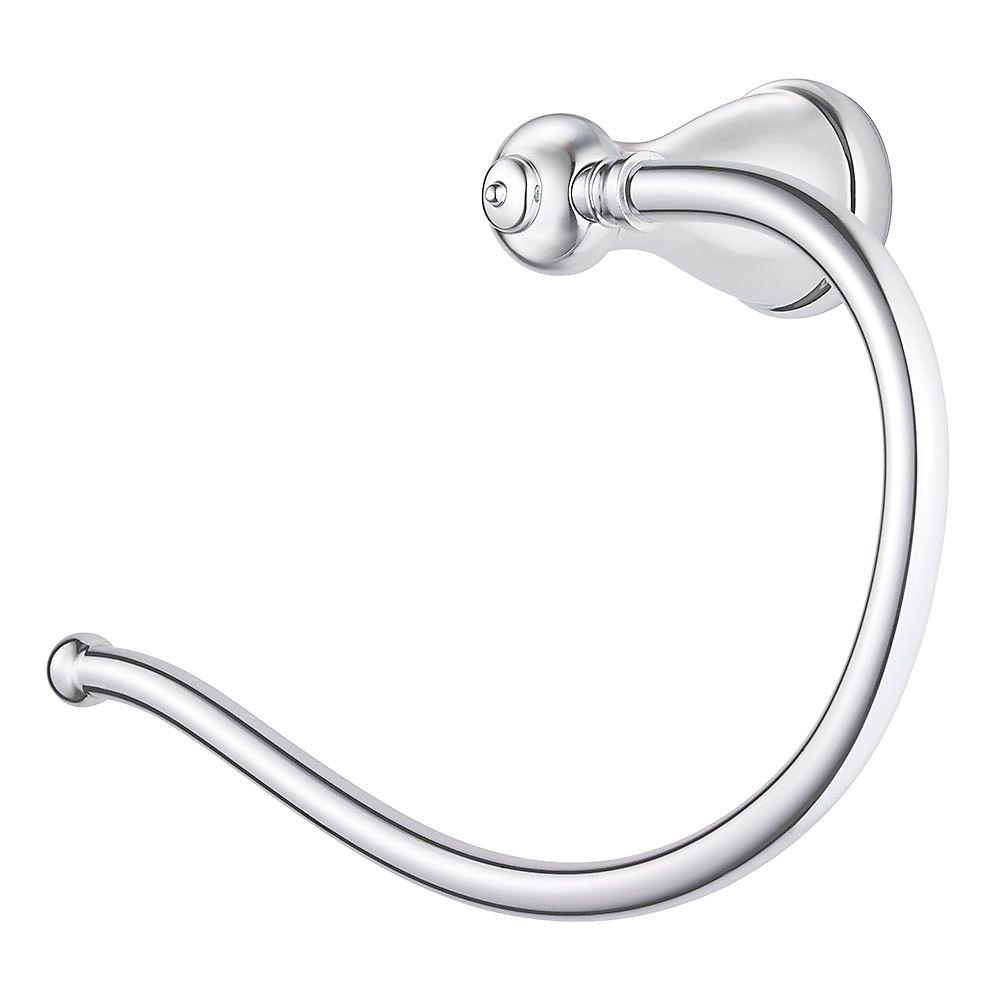Pfister Marielle Towel Ring in Polished Chrome-BRB-MB1C - The Home Depot