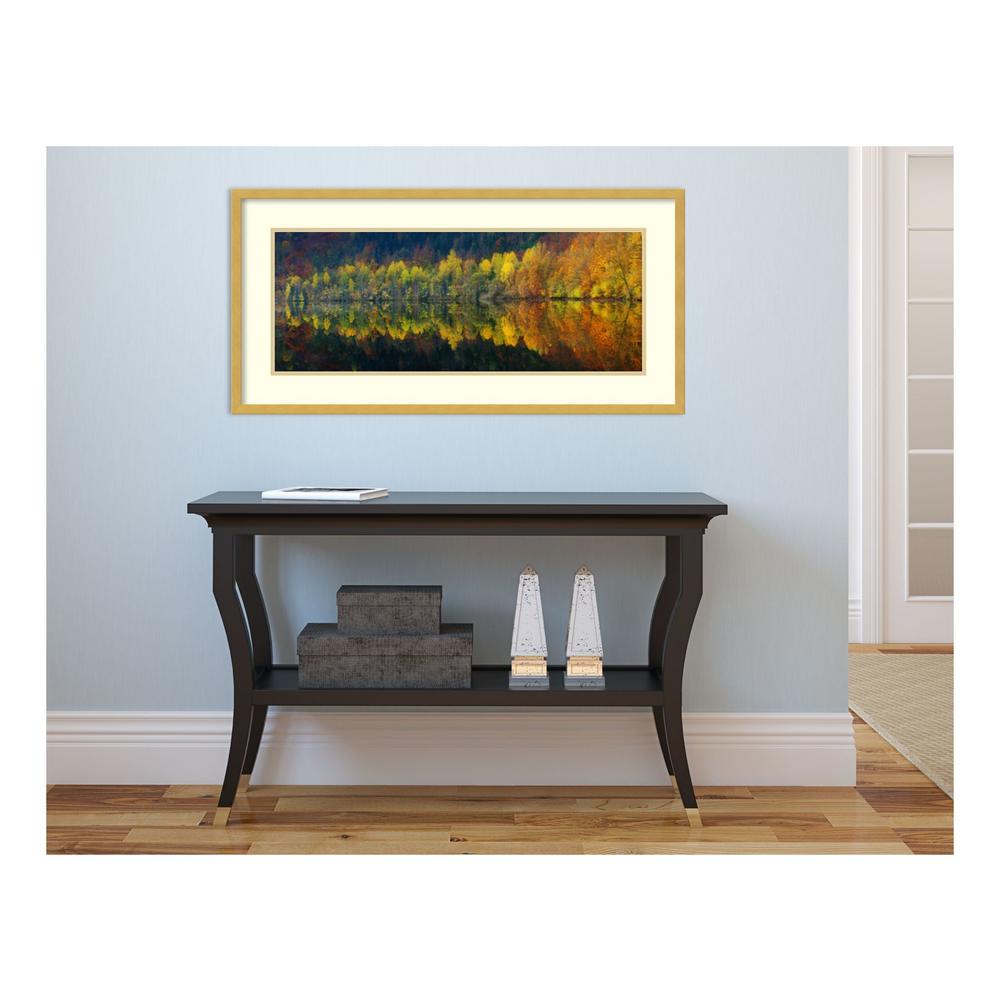 17 in. x 17 in. "Sophisticated Botany A" Framed Wall Art-1-10412A - The
