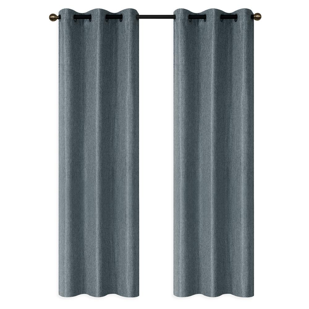 Dainty Home Blackout Curtains Curtains Drapes The Home Depot