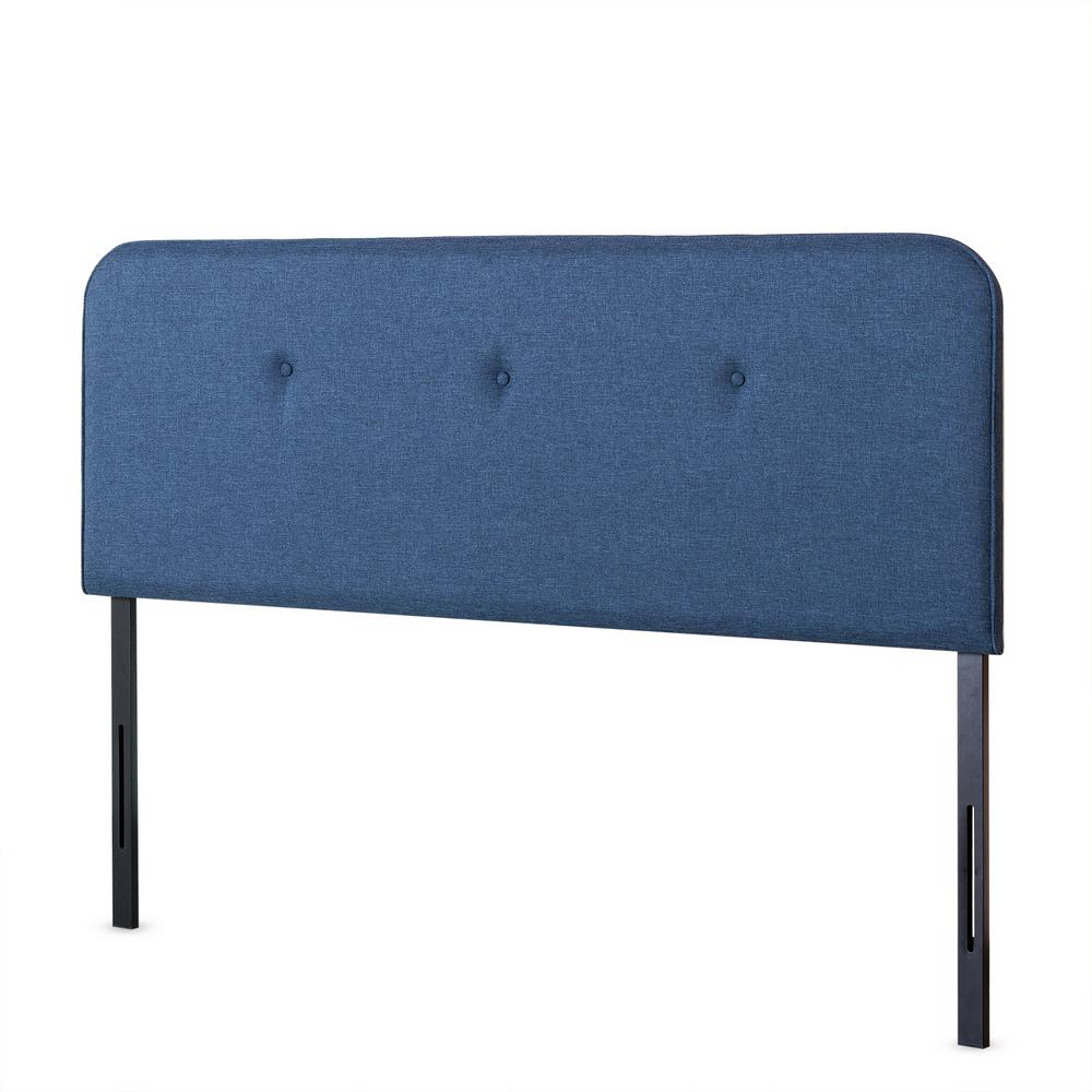 Zinus Wendy Navy Full Upholstered HeadboardHDBDHDNF The Home Depot