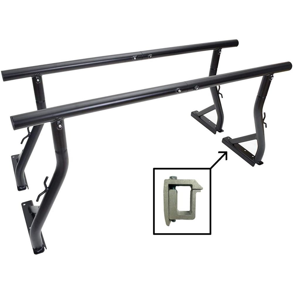 TMS 800 LB Low Profile Extendable Non-Drilling Steel Pickup Truck Bed Rack Sport Bar Rooftop Tent 2 Bar Set 18 TMS 800 LB Low Profile Extendable Non-Drilling Steel Pickup Truck Bed Rack Sport Bar Rooftop Tent 2 Bar Set 18