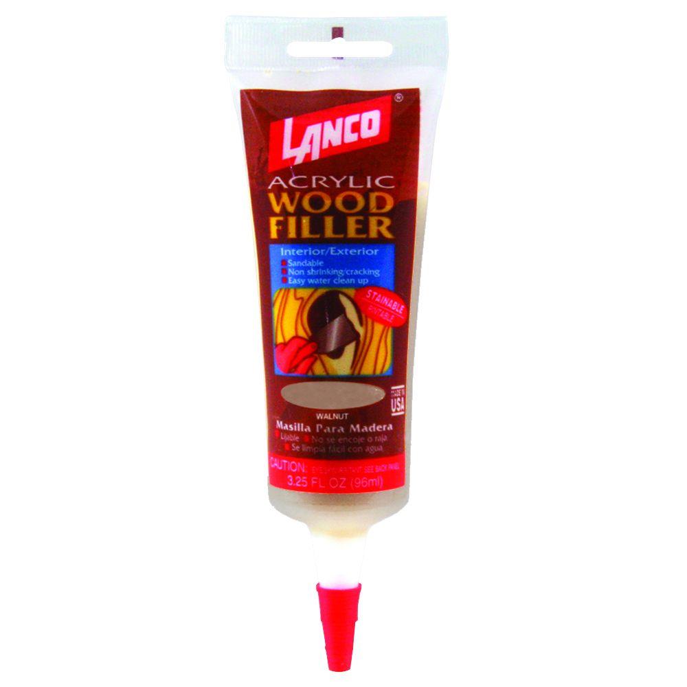 Lanco Acrylic Latex Wood Filler Walnut 3.25 ozTP82919 The Home Depot