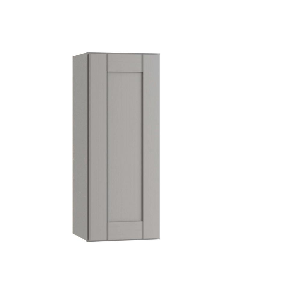 ALL WOOD CABINETRY LLC Express Assembled 9 in. x 30 in. x 12 in. Wall Cabinet in Veiled Gray was $191.54 now $114.92 (40.0% off)