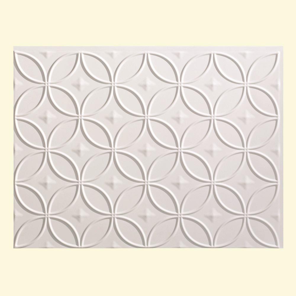 white pvc backsplash