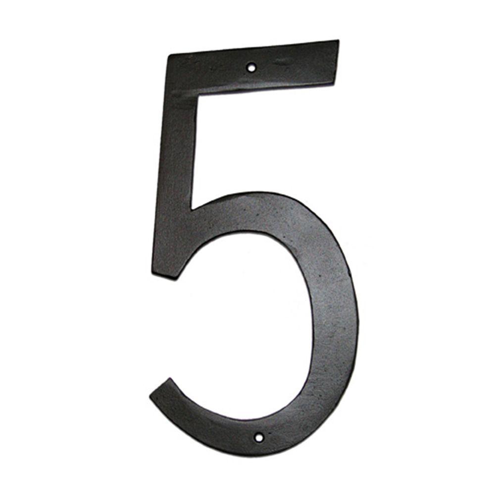 Montague Metal Products 6 in. Standard House Number 5CSHN56 The