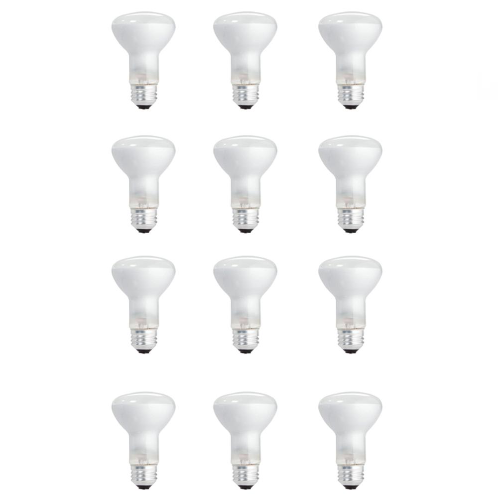 12-Pack Philips LED Soft White 45-watt R20 Indoor Flood Light Bulb