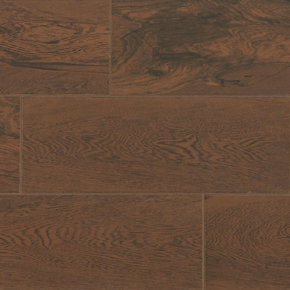 Trafficmaster Glenwood Cherry 7 In X 20 Ceramic Floor And Wall