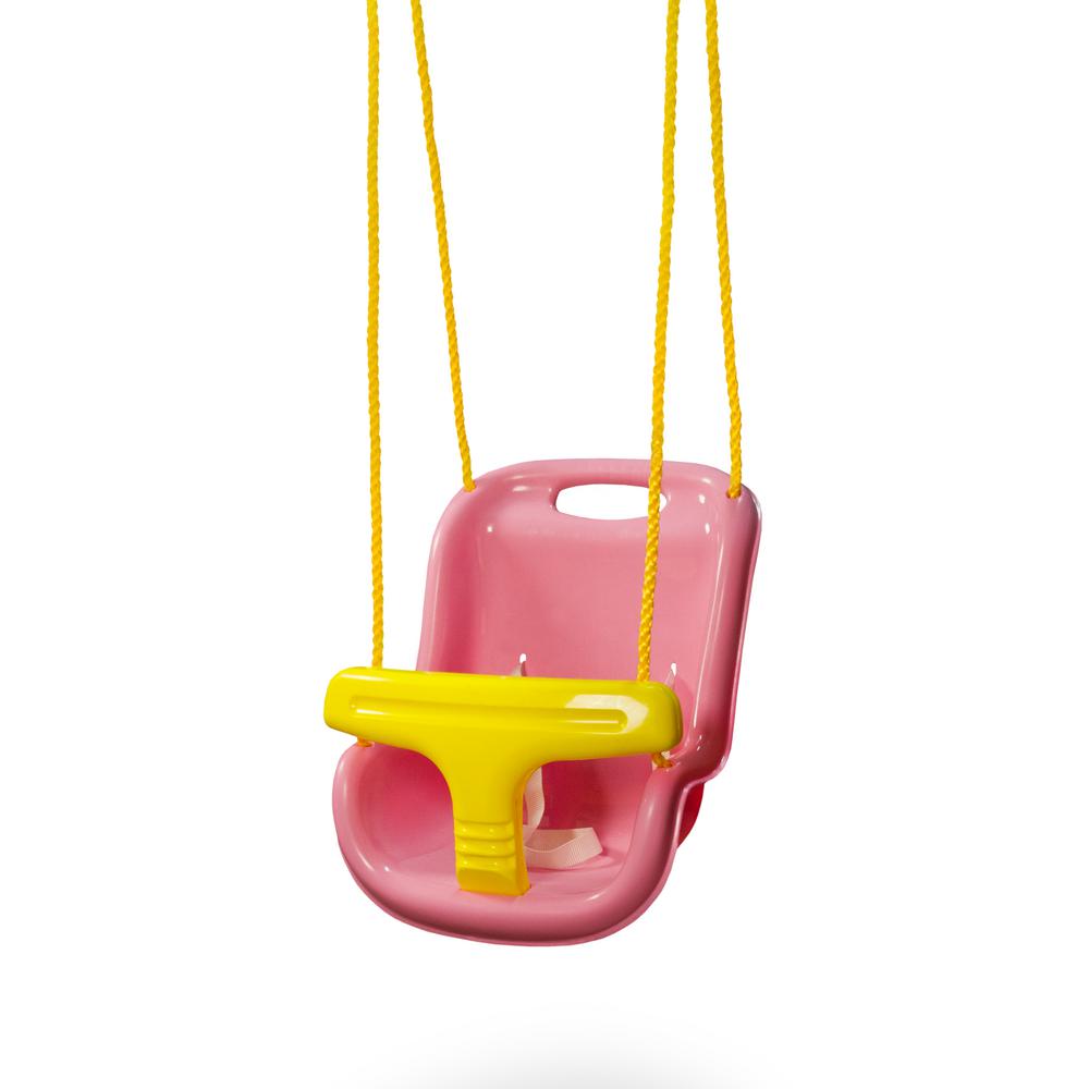 pink baby swing seat