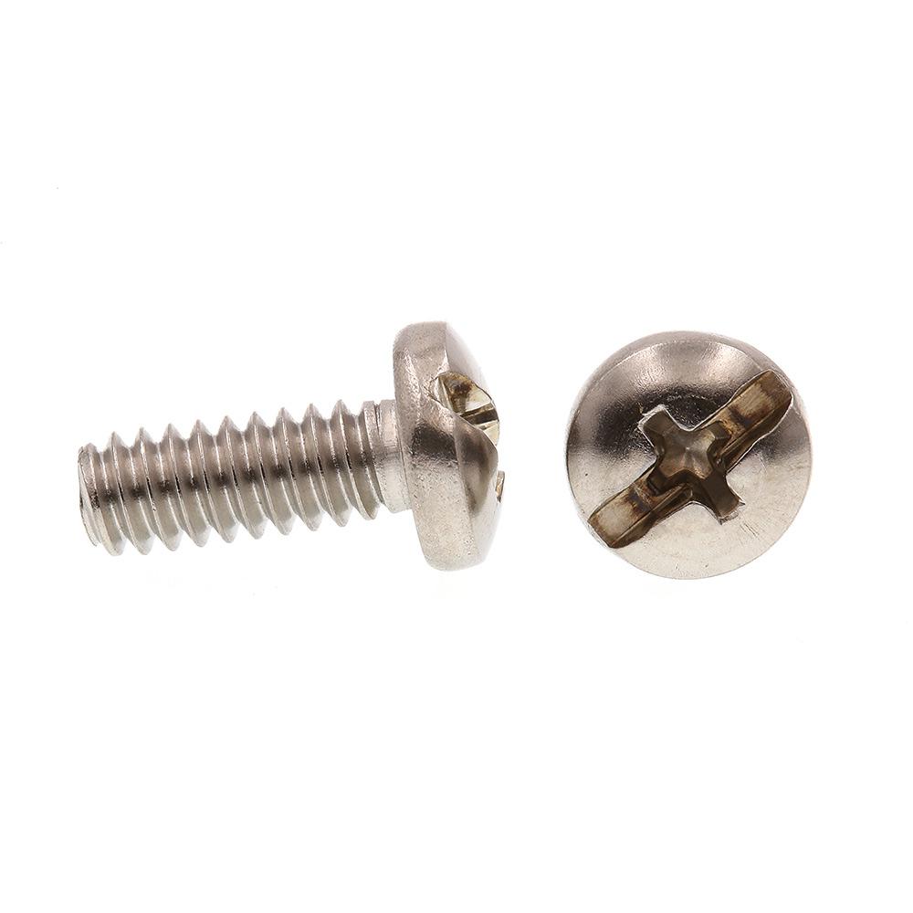 100 Count U-Turn #10-24 x 1//2 Phillips Truss Head Machine Screw 18-8 Stainless Steel