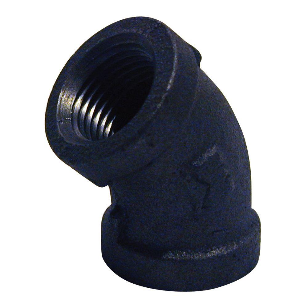 1-1//2 Inch Pipe Malleable Iron Pipe Rail Fitting 10 Pack 90/° Elbow PRO-SAFE