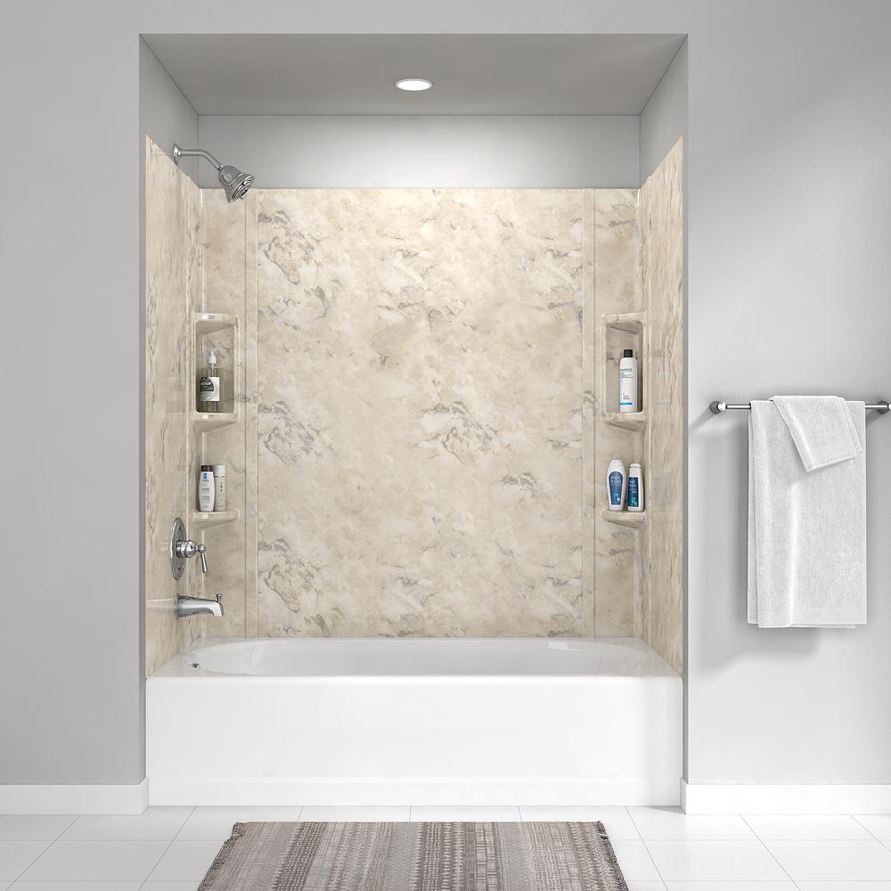 Bathtub Surround Wall Panels / Tub Surrounds / The bathtub walls ...