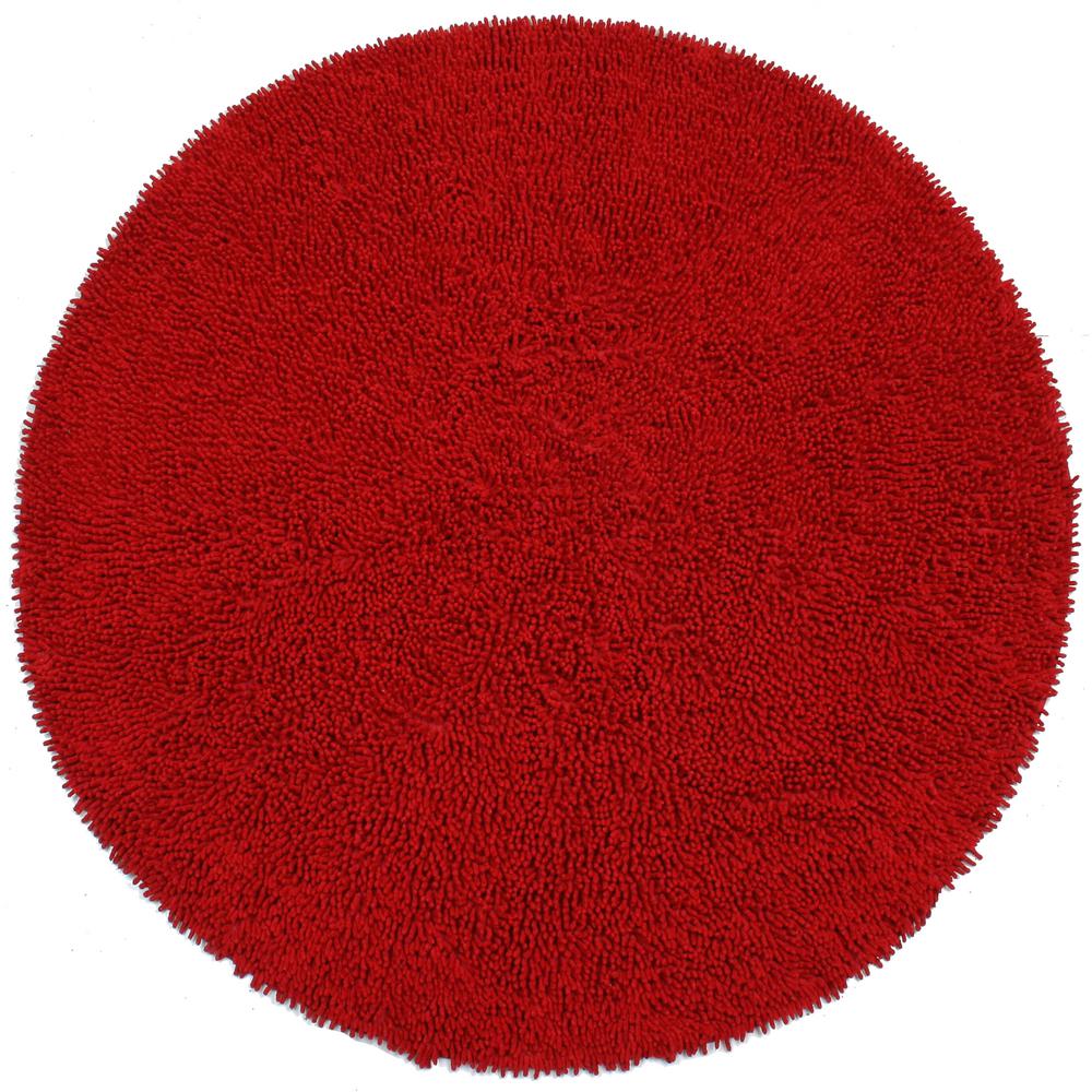 Red Chenille Twist 3 Ft X Round Accent Rug Chs3013r Red Chenille Twist 3 Ft X Round Accent Rug Chs3013r The Home Depot