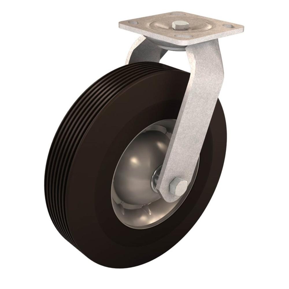 Bon 10 inch Semi-Pneumatic Swivel Caster for Mortar Buggy by Bon