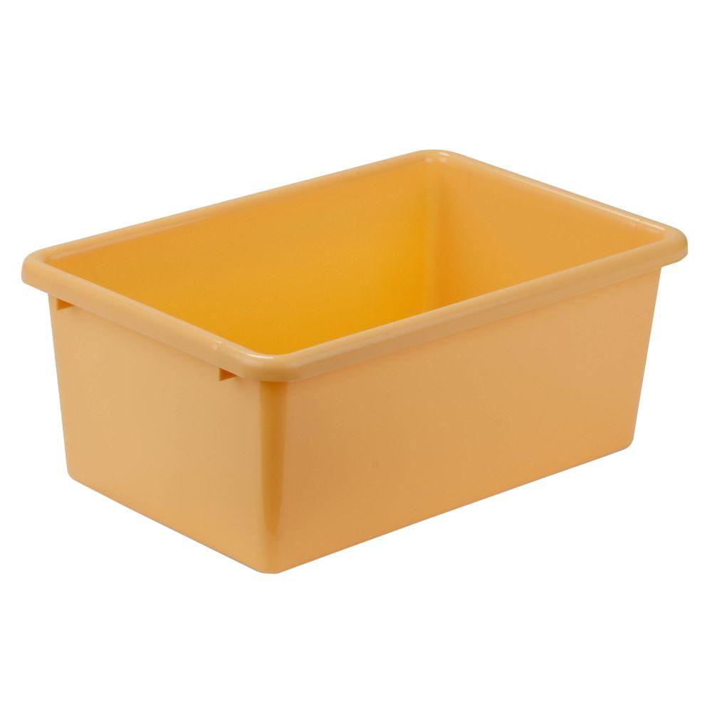 HoneyCanDo 7.9Qt. Storage Bin in YellowPRTSRT1602SmYlw The Home