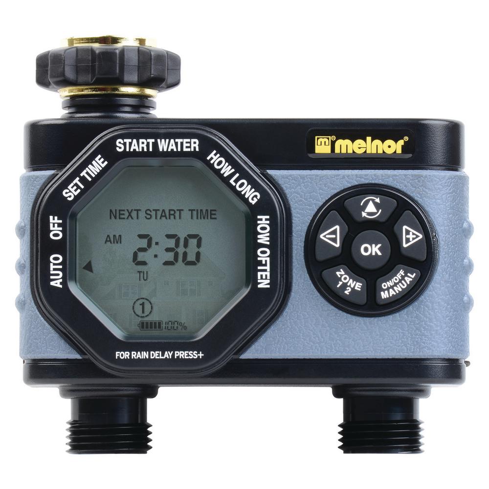 Melnor Advanced 2-Zone Electronic Water Timer by Melnor