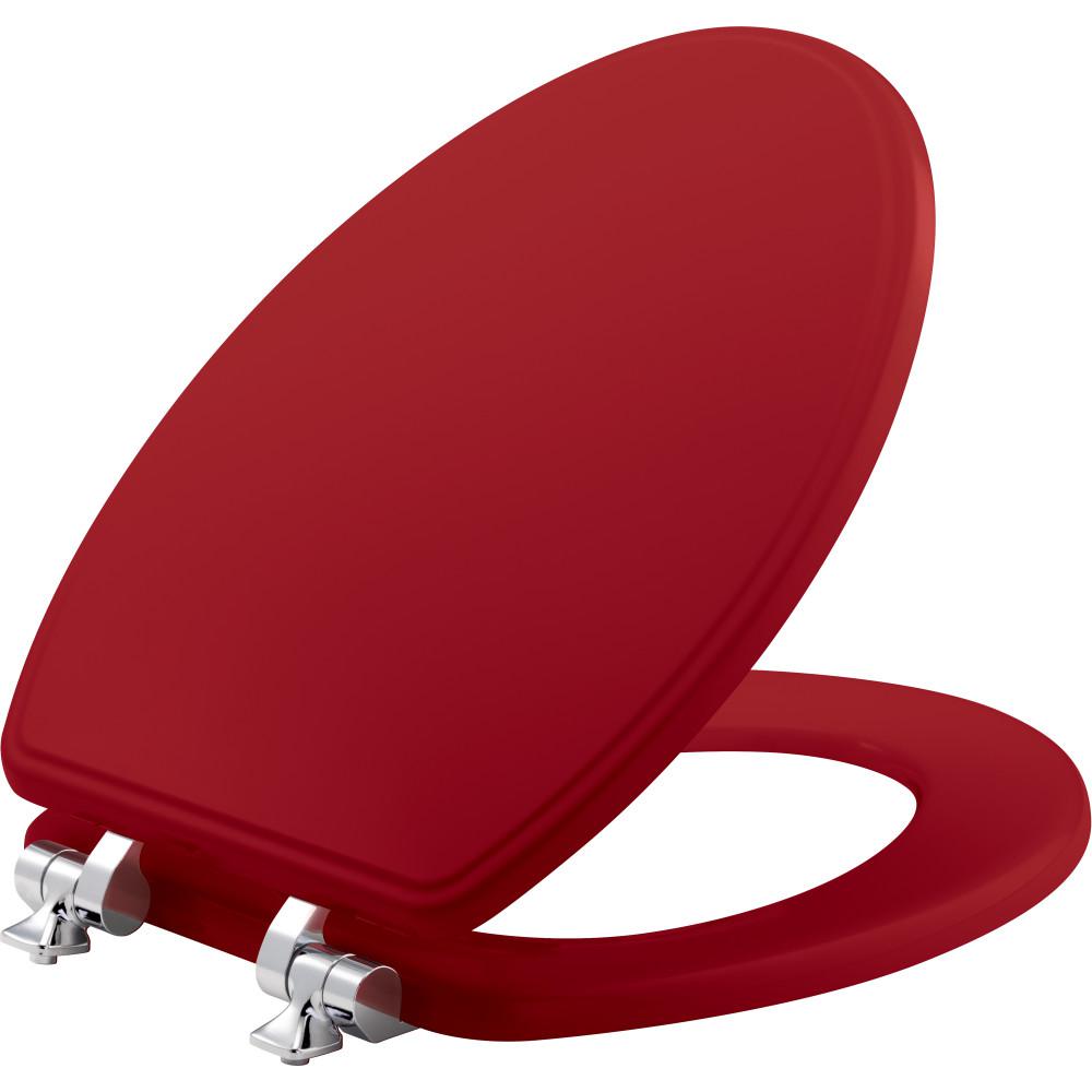 Red Elongated Toilet Seats Toilets The Home Depot