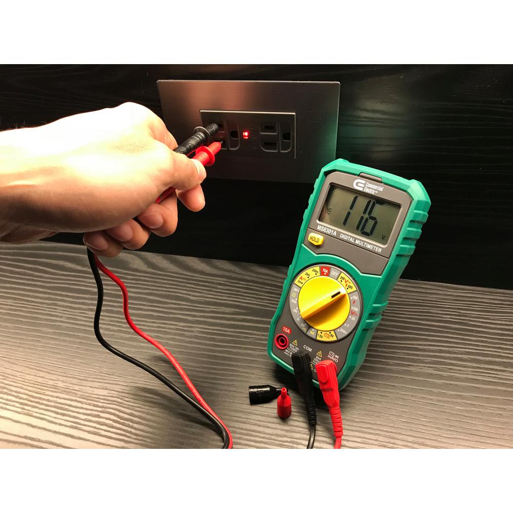Commercial Electric Digital Multimeter Ms8301a