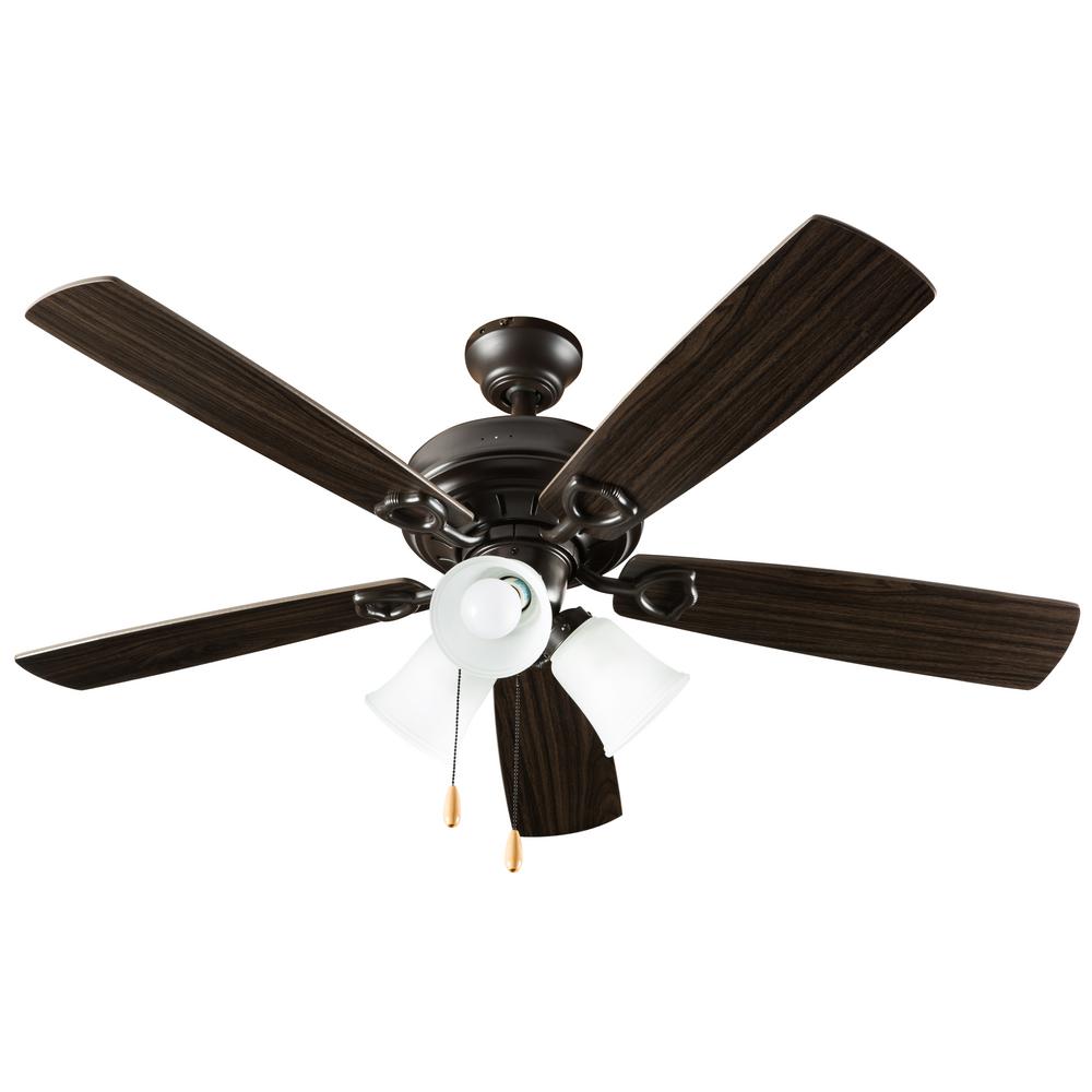 40 - 50 - Brown - Indoor - Ceiling Fans With Lights - Ceiling Fans ...