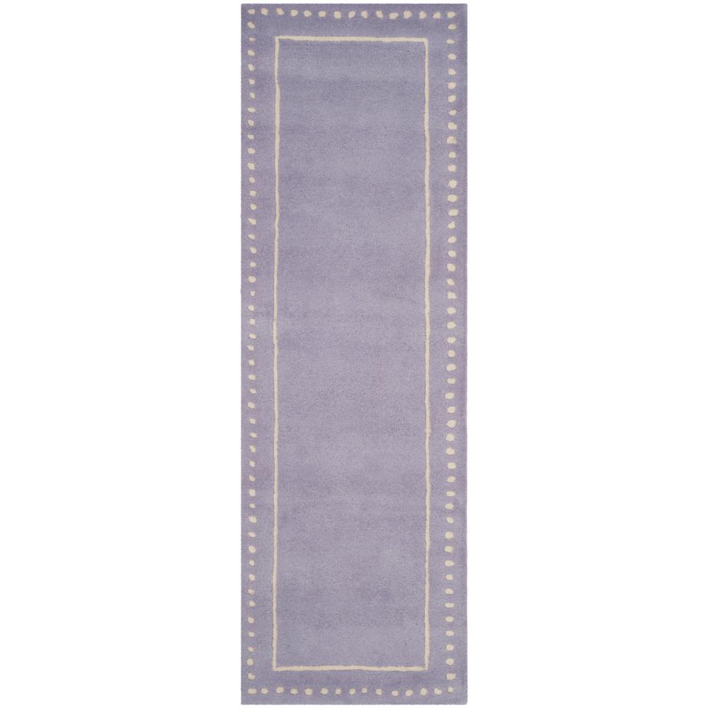 Safavieh Bella Lavender/Ivory 8 ft. x 10 ft. Area RugBEL151C8 The