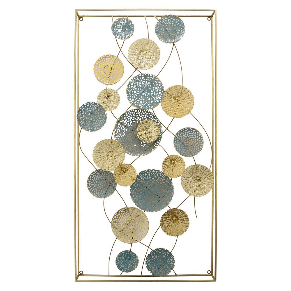 Three Hands Gold Metal Wall Decor 96368 The Home Depot Three Hands Gold Metal Wall Decor