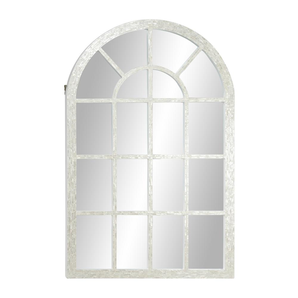 Litton Lane Large Cathedral Window Wall Mirror Ft Pearl S Cathedral Window Wall Mirror Ft Pearl
